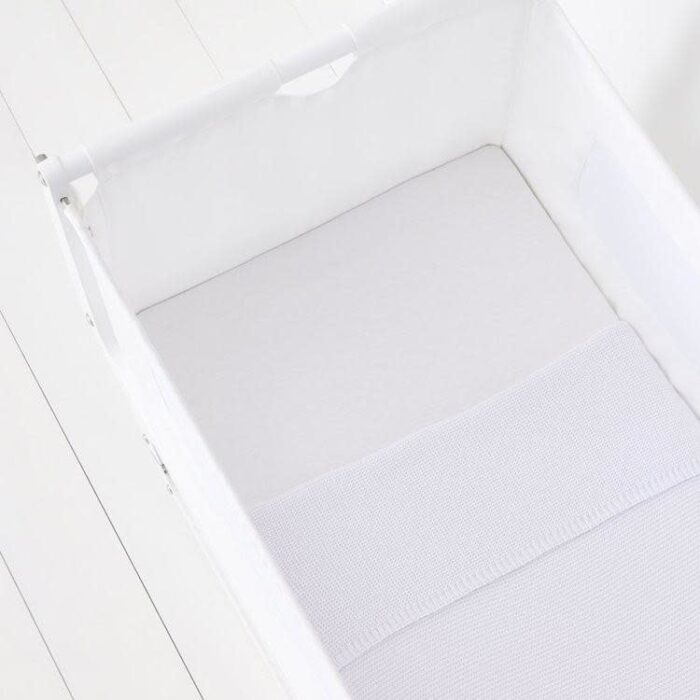 Set Hoeslakentjes Wieg/Co-Sleeper - Grey - Snüzpod
