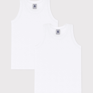 Set Kinderhemdjes Jongen - Wit - Petit Bateau