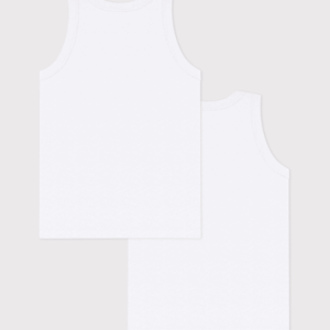 Set Kinderhemdjes Jongen - Wit - Petit Bateau Set Kinderhemdjes Jongen - Wit - Petit Bateau