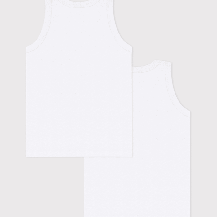 Set Kinderhemdjes Jongen - Wit - Petit Bateau