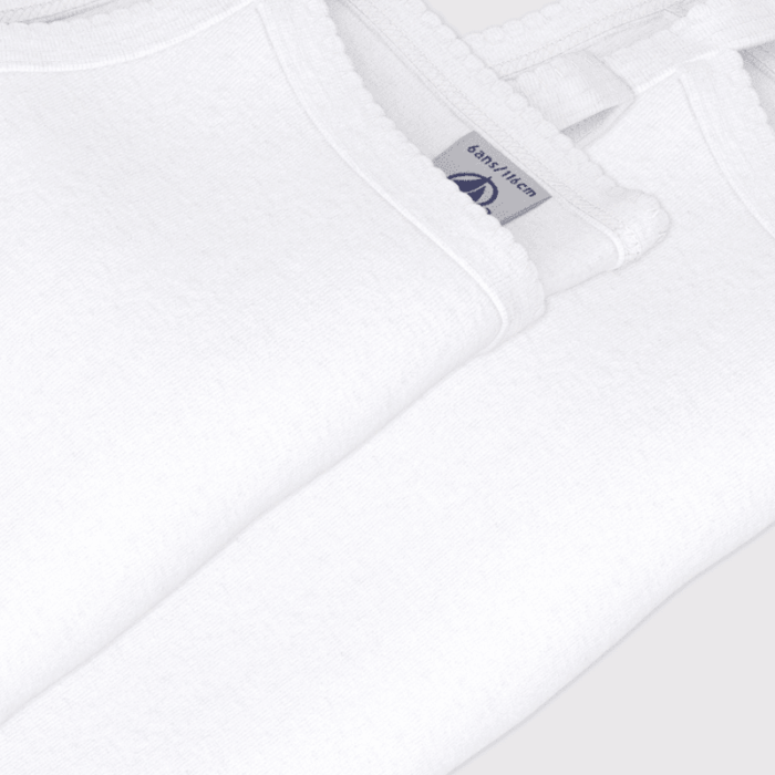 Set Kinderhemdjes Meisje - Wit - Petit Bateau