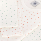 Set Onderlijfjes Met Lange Mouwen - Hartjes - Petit Bateau