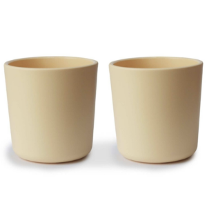 Set bekers - Pale Daffodil - Mushie