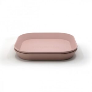 Set bordjes square - Blush - Mushie