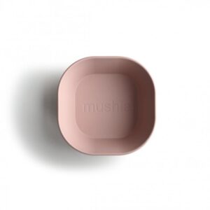 Set kommetjes square - Blush - Mushie