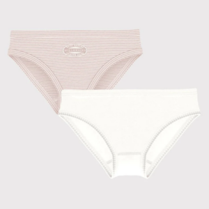 Set onderbroekjes - Stripes Rose - Petit Bateau