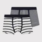Set van 2 gestreepte boxershorts - Petit Bateau
