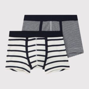 Set van 2 gestreepte boxershorts - Petit Bateau