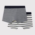 Set van 2 gestreepte boxershorts - Petit Bateau