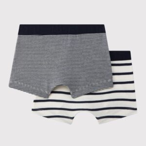 Set van 2 gestreepte boxershorts - Petit Bateau