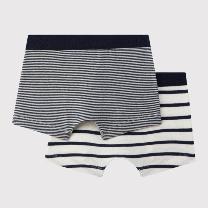 Set van 2 gestreepte boxershorts - Petit Bateau