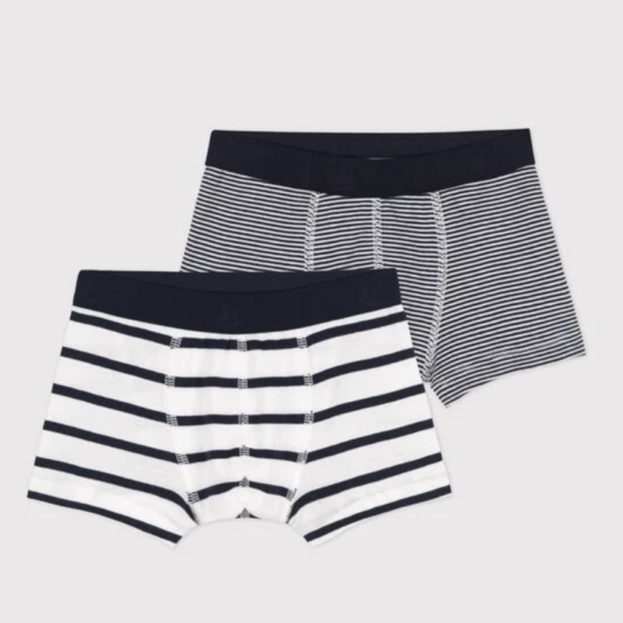 Set van 2 gestreepte boxershorts - Petit Bateau