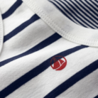 Set van 2 hemdjes met fijne strepen in katoen - Petit Bateau