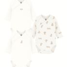 Set van 3 Body’s - Bear - Petit Bateau