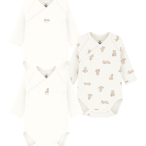 Set van 3 Body’s - Bear - Petit Bateau