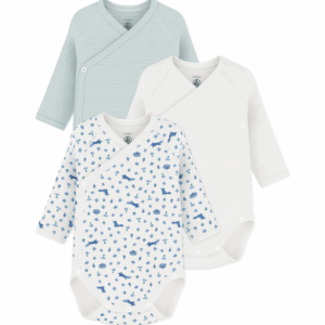 Set van 3 Body’s - Vosjes - Petit Bateau