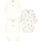 Set van 3 body’s - Teddy bear - Petit Bateau