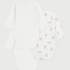 Set van 3 body’s - Teddy bear - Petit Bateau