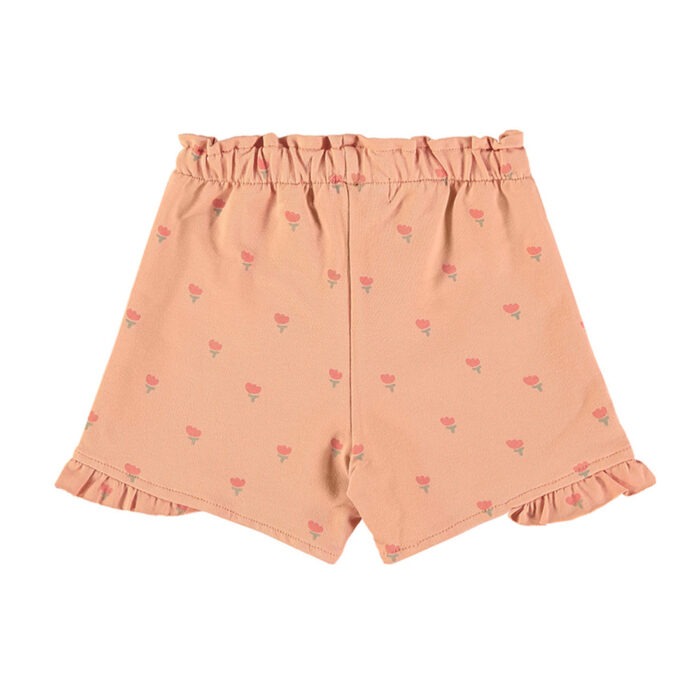 Shorts - Poppies Apricot - Babyclic Shorts - Poppies Apricot - Babyclic