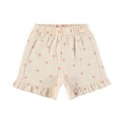 Shorts - Poppies Ecru - Babyclic