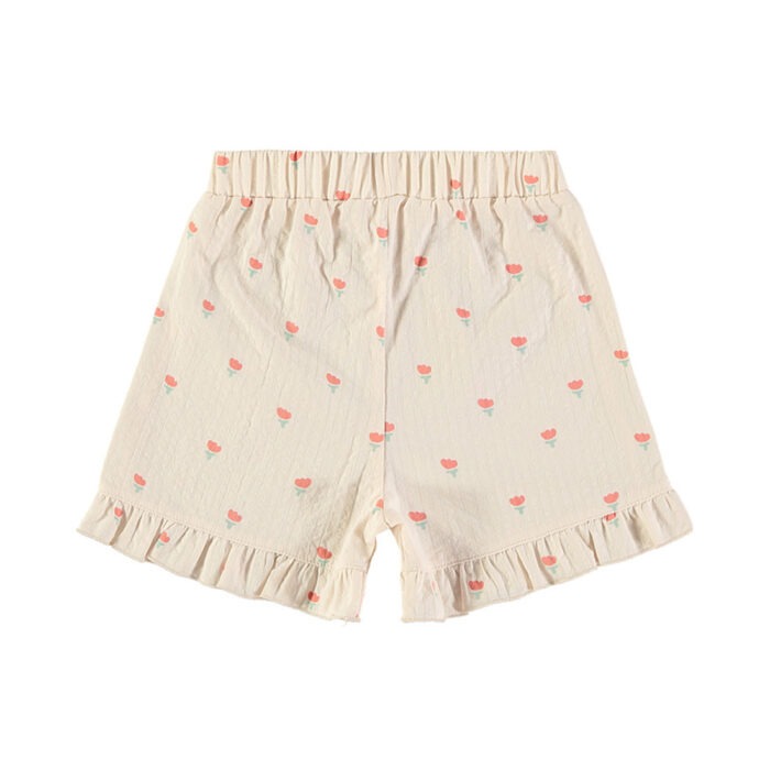 Shorts - Poppies Ecru - Babyclic Shorts - Poppies Ecru - Babyclic