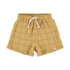 Shorts - Squares Mustard - Babyclic