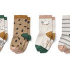 Sila Socks - Set van 4 - Farm Sandy - Liewood