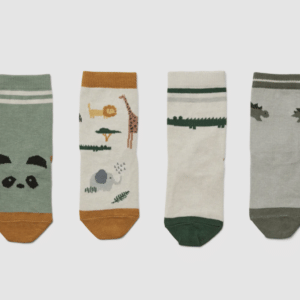 Sila Socks - Set van 4 - Safari Sandy - Liewood