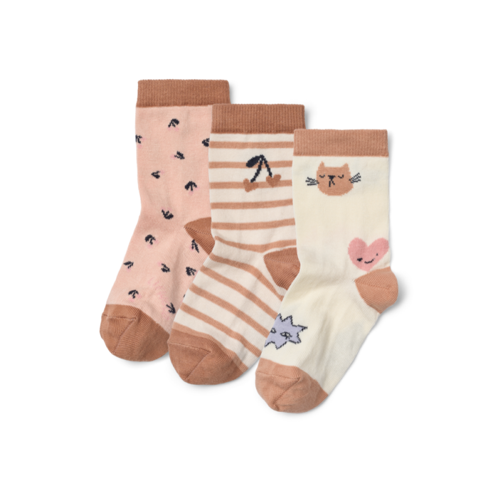 Silas Socks 3-Pack - Mood mix - Liewood Silas Socks 3-Pack - Mood mix - Liewood