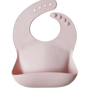 Silicone Bib - Blush - Mushie
