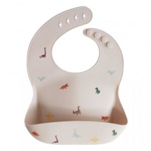 Silicone Bib - Dino - Mushie
