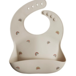 Silicone Bib - Rainbow - Mushie