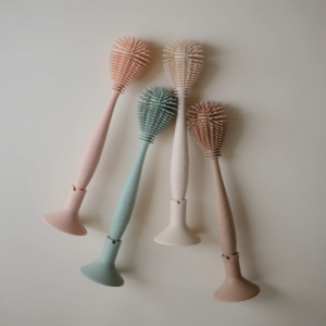 Silicone Speenborstel - Blush - Mushie