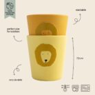 Silicone beker 2-pack - Mr Lion - Trixie