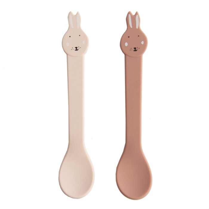 Silicone lepel 2-pack - Mrs Rabbit - Trixie