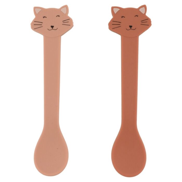 Silicone lepel 2-pack - Mrs. Cat - Trixie