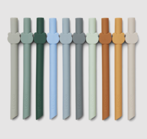 Siliconen Rietjes - Blue Mix - Liewood
