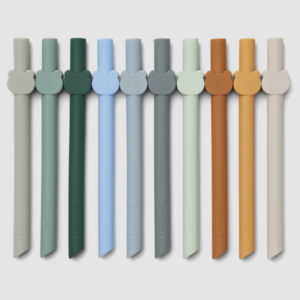 Siliconen Rietjes - Blue Mix - Liewood