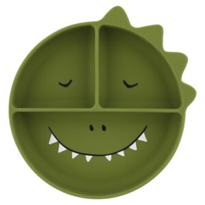 Siliconen bord met vakjes en zuignap - Mr. Dino - Trixie