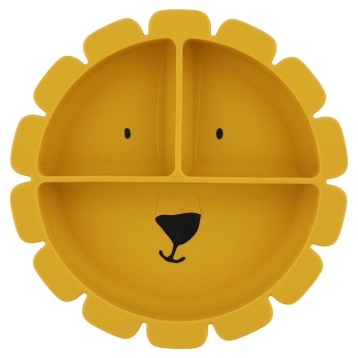 Siliconen bord met vakjes en zuignap - Mr. Lion - Trixie