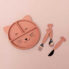 Siliconen eetset 3 stuks - Mrs Cat - Trixie