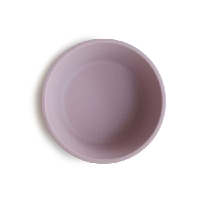 Siliconen kom met zuignap - Soft Lilac - Mushie