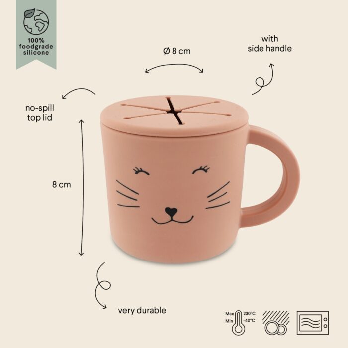 Siliconen snack cup - Mrs Cat - Trixie