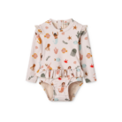 Sille Baby Swimsuit - Mermaids/Sandy - Liewood