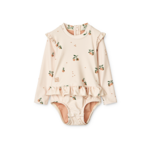 Sille Baby Swimsuit - Peach/Sea Shell - Liewood