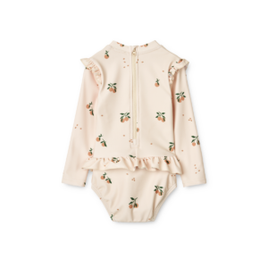 Sille Baby Swimsuit - Peach/Sea Shell - Liewood Sille Baby Swimsuit - Peach/Sea Shell - Liewood