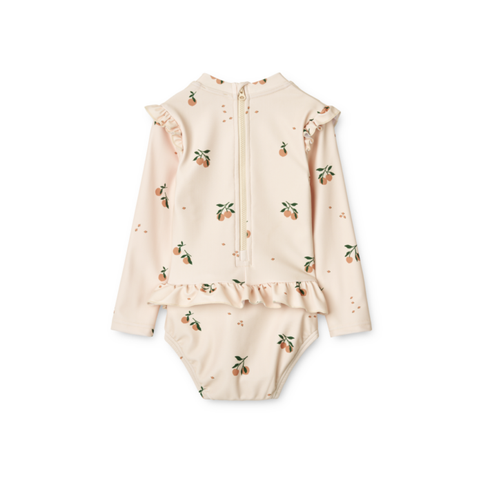 Sille Baby Swimsuit - Peach/Sea Shell - Liewood Sille Baby Swimsuit - Peach/Sea Shell - Liewood