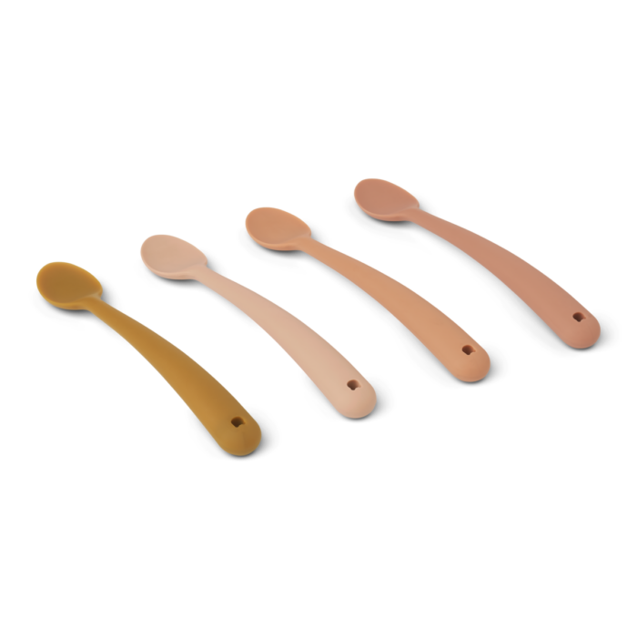 Siv Feeding Spoon 4-Pack - Tuscany Rose Mix - Liewood