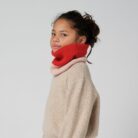 Sjaal Bee Real - Old Pink/Poppy Flower Red - Gosoaky