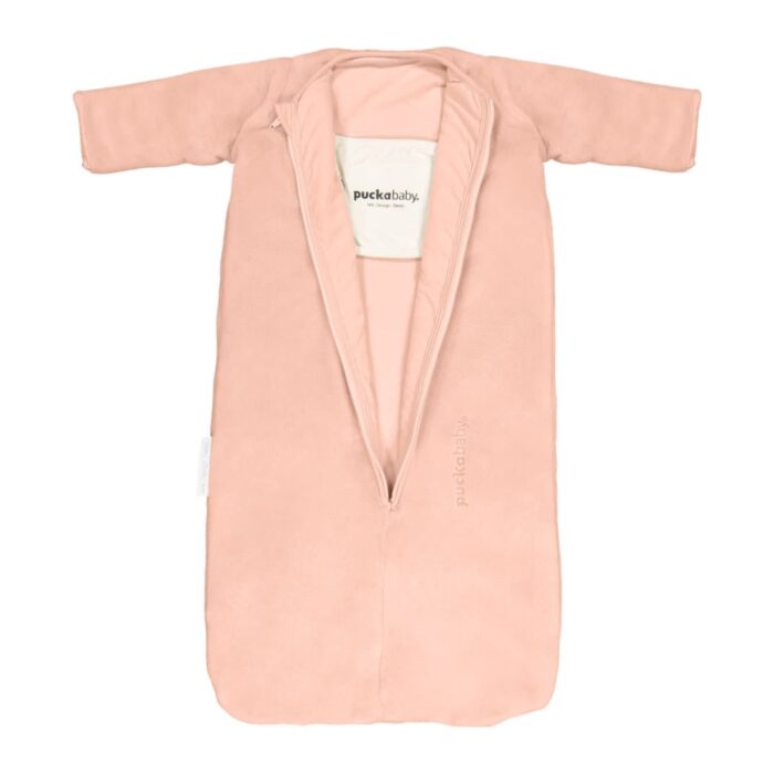 Slaapzak Newborn - Teddy - Peach - Puckababy Slaapzak Newborn - Teddy - Peach - Puckababy
